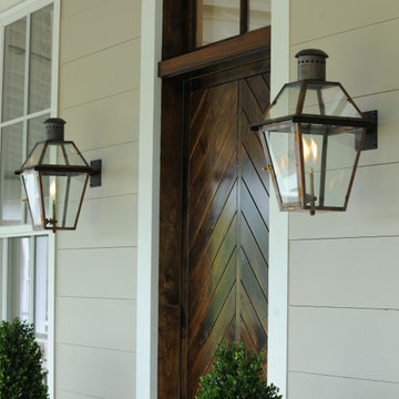 French Quarter Lantern on Original Bracket