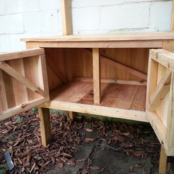 Cedar Potting Bench - Potting Benches