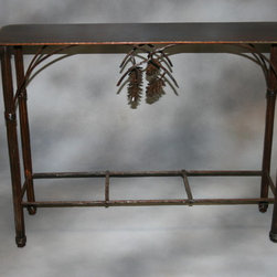 Pine Cone Hall Table - Coffee And Accent Tables