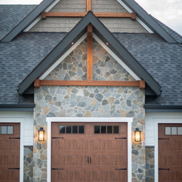 Luxury Backyard Retreat with Armour Stone & Water Feature | Genesis on the Lakes