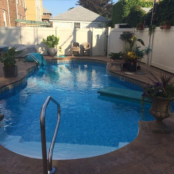 Freeform Vinyl Liner Pools