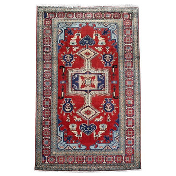Consigned, Persian Rug, 7'x11', Handmade Wool Ardebil