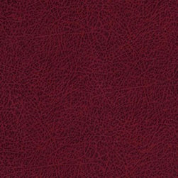 Reptilia Bordeaux Leather Flooring - Flooring