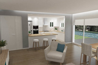 Reforma salón + cocina