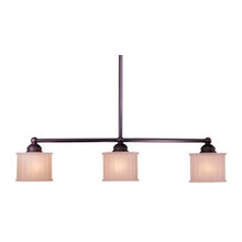 3 light fixture for island