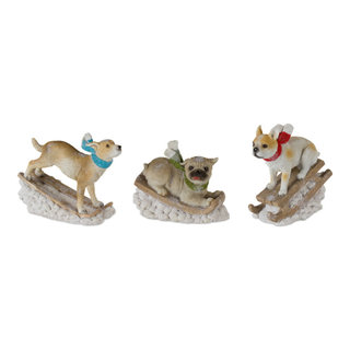 Melrose Rabbit With Bunny (Set of 6) 4.5H, 5.5H, 6H Resin/Stone Powder