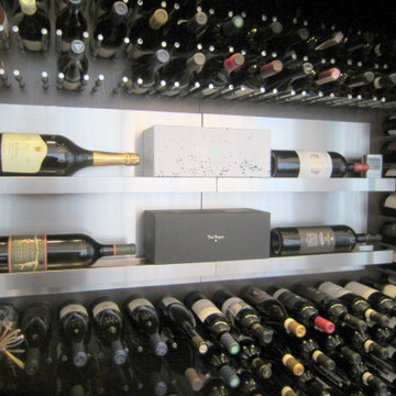 Custom Wine Storage Designed for Large Format Bottles Dallas Home Wine Cellar Pr