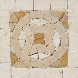 Veined Beige and White - Tile