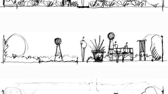 New patio and border-concept sketches