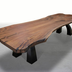 The Big Walnut Wishbone Table - Dining Tables