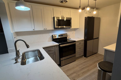 Inspiration for a contemporary kitchen remodel in DC Metro