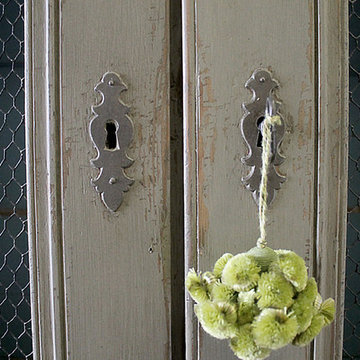 Early 20th Century European Farmhouse Style Cupboard