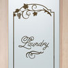Laundry Door - Grape Ivy Melany - Cherry - 36" x 80" - Book/Slab Door