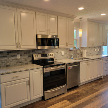 Kitchen upgraded from small to large with lots of storage in Liberty Twp
