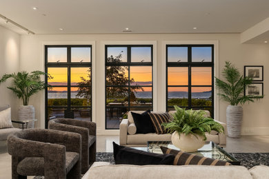 Example of an arts and crafts home design design in Seattle