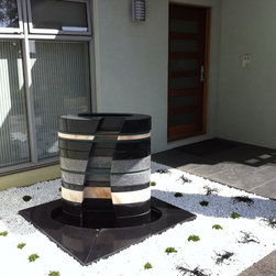 Modern Indoor and Outdoor Water Features and Fountains - Outdoor Fountains