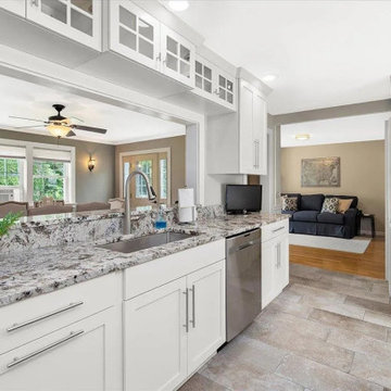Auburn, Two Tone Transitional Kitchen