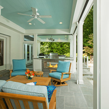 Rosamora - Outdoor Kitchen and Porch