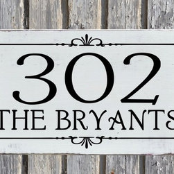 Address Plaques, House Numbers - House Numbers