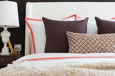 Inspiration for a contemporary bedroom remodel in San Francisco
