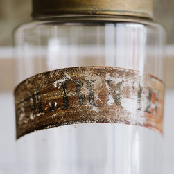 Antique Chemist Jar - Decorative Jars And Urns