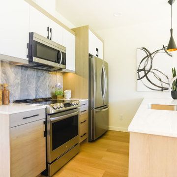 Subtle Toned and Airy Kitchen