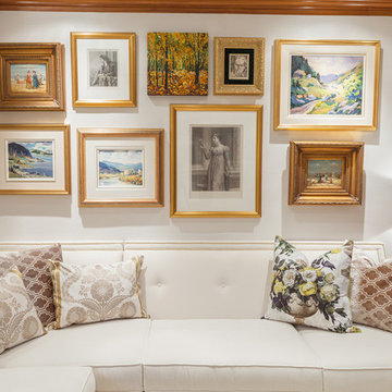 Art Collectors Living Room