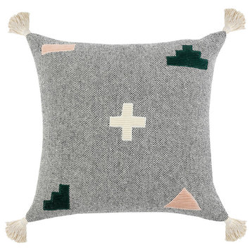 Sophisticated Blush Swiss Zeal Throw Pillow
