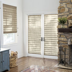 Smith and Noble Natural Woven Waterfall Shades - Window Treatments