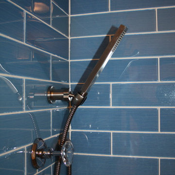 Blue Stone Bathroom