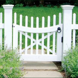 Cellular Vinyl 3' Chestnut Hill Gate - Outdoor Products