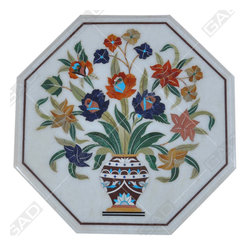 MARBLE INLAY TABLE TOPS DESIGNS - Products