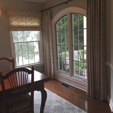 Arched Dining Room Window