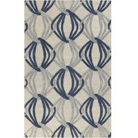 Surya Dream DST1175 Blue/Gray Geometric Area Rug, 3'3"x5'3"