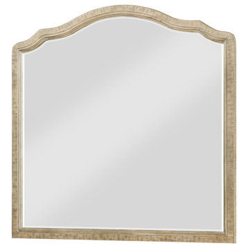 Marquez Mirror, Sandstone Buff