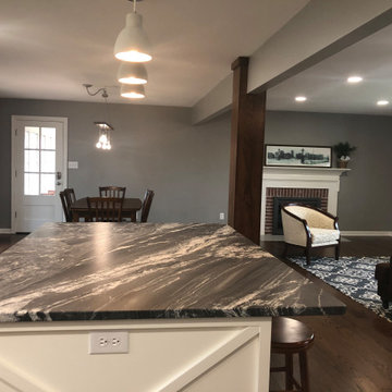 Open Concept First Level Remodel