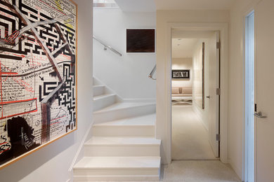 Staircase - modern staircase idea in San Francisco