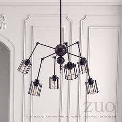 Zuo Levin Ceiling Lamp Rust - SKU: 98423 - Pendant Lighting