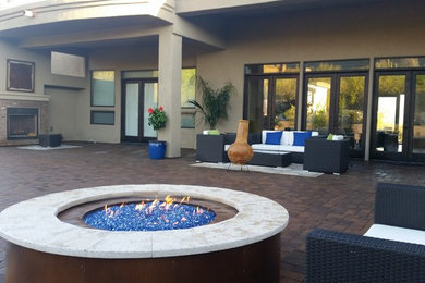 Example of a patio design in Phoenix