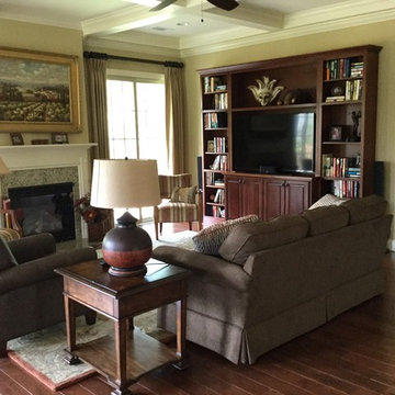 Traditional Family Room/Kitchen Redesign