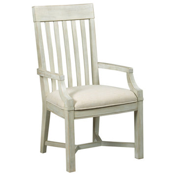 Emma Mason Signature Econo James Arm Chair (Set of 2) in Cambric Ivory
