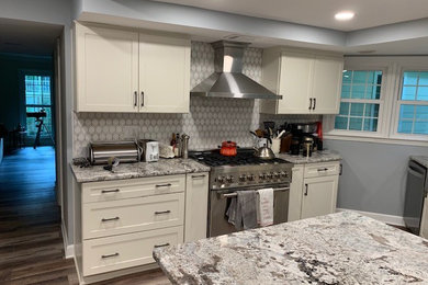 Example of a trendy kitchen design in Atlanta