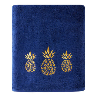 SKL Home Gilded Pineapple Bath Towel - Bath Towels - by Saturday