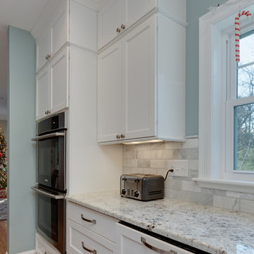 Festive White Kitchen - New Construction