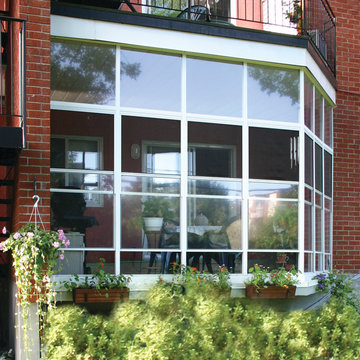 Porch enclosure near Laval, Qc