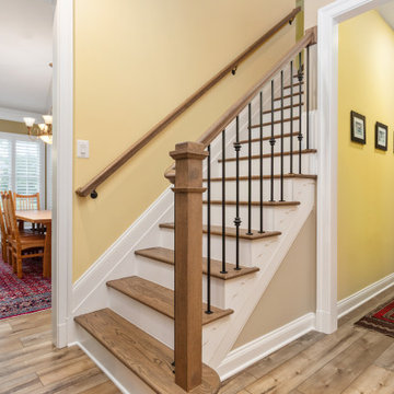 Thompson Road Transitional Kitchen & Main Level Renovation