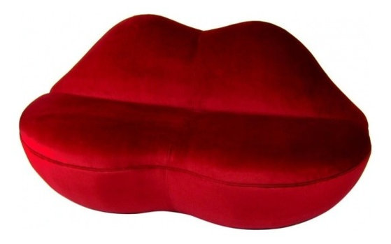 Red Velvet Lips Sofa In The Manner Of Salvador Dali Contemporary Red Velvet Lips Sofa In The Manner Of Salvador Dali