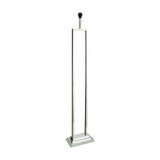 Bright Nickel Plated On Solid Brass Base Only Floor 60W
