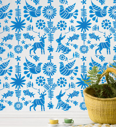 Eclectic Wall Stencils by Etsy
