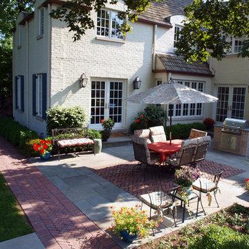 Bluestone Outdoor Dining Patio